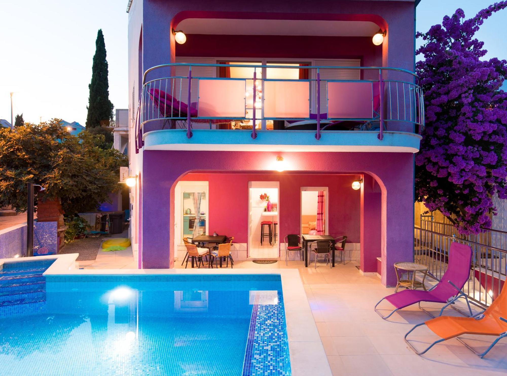 Villa Pinky And Superior Trogir 希杰·弗朗吉卡 外观 照片